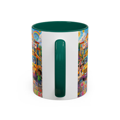 Lani™ Colorful Mug (11oz & 15oz) – "Where Being Different is CELEBRATED!" Graphic