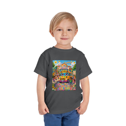 Lani™ Toddler Short Sleeve Tee – "Where Being Different is CELEBRATED!" Graphic Shirt