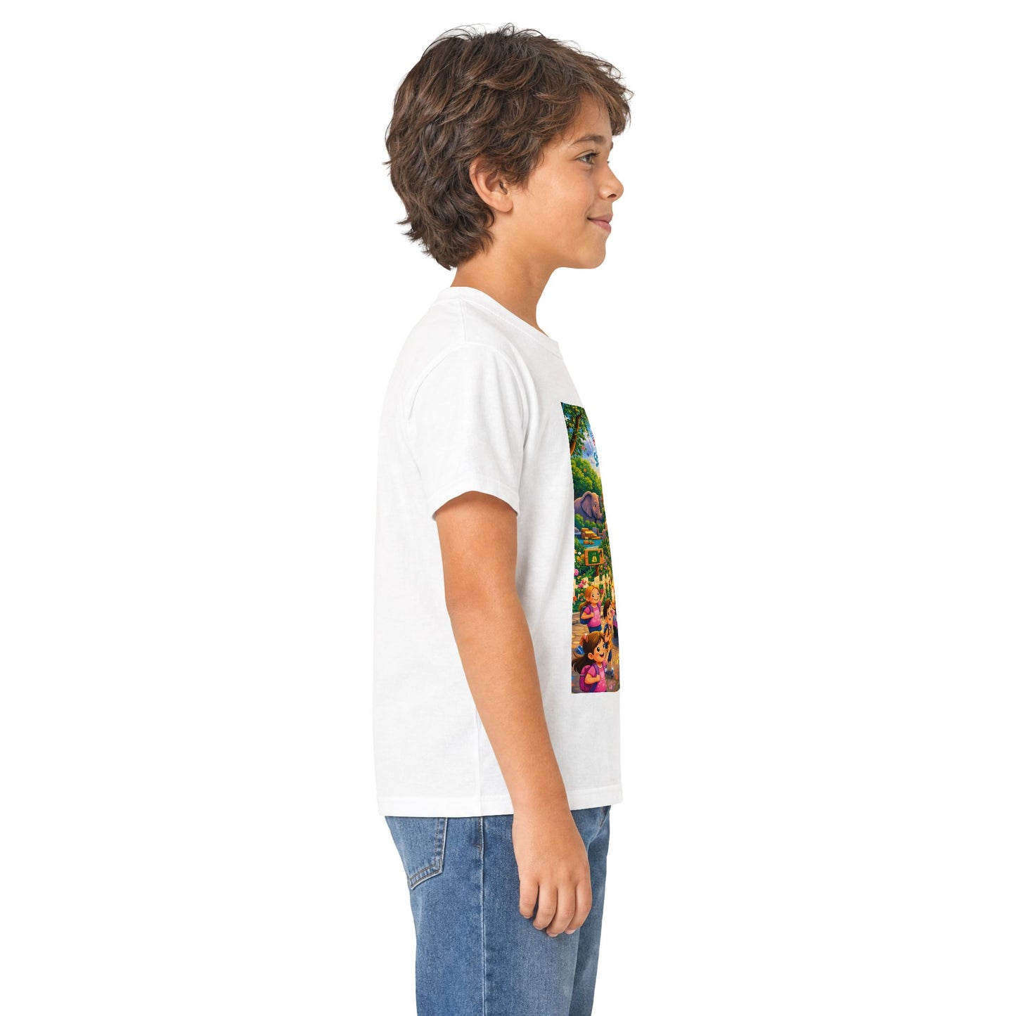 Lani™ Kids Softstyle Tee – "Adventure Starts With Us!" Graphic
