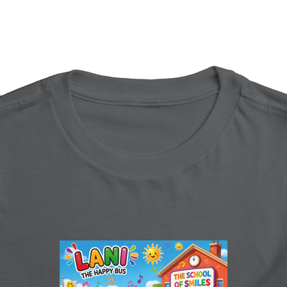Lani™ Toddler Short Sleeve Tee – "Let's Sing Happiness Together!" Graphic