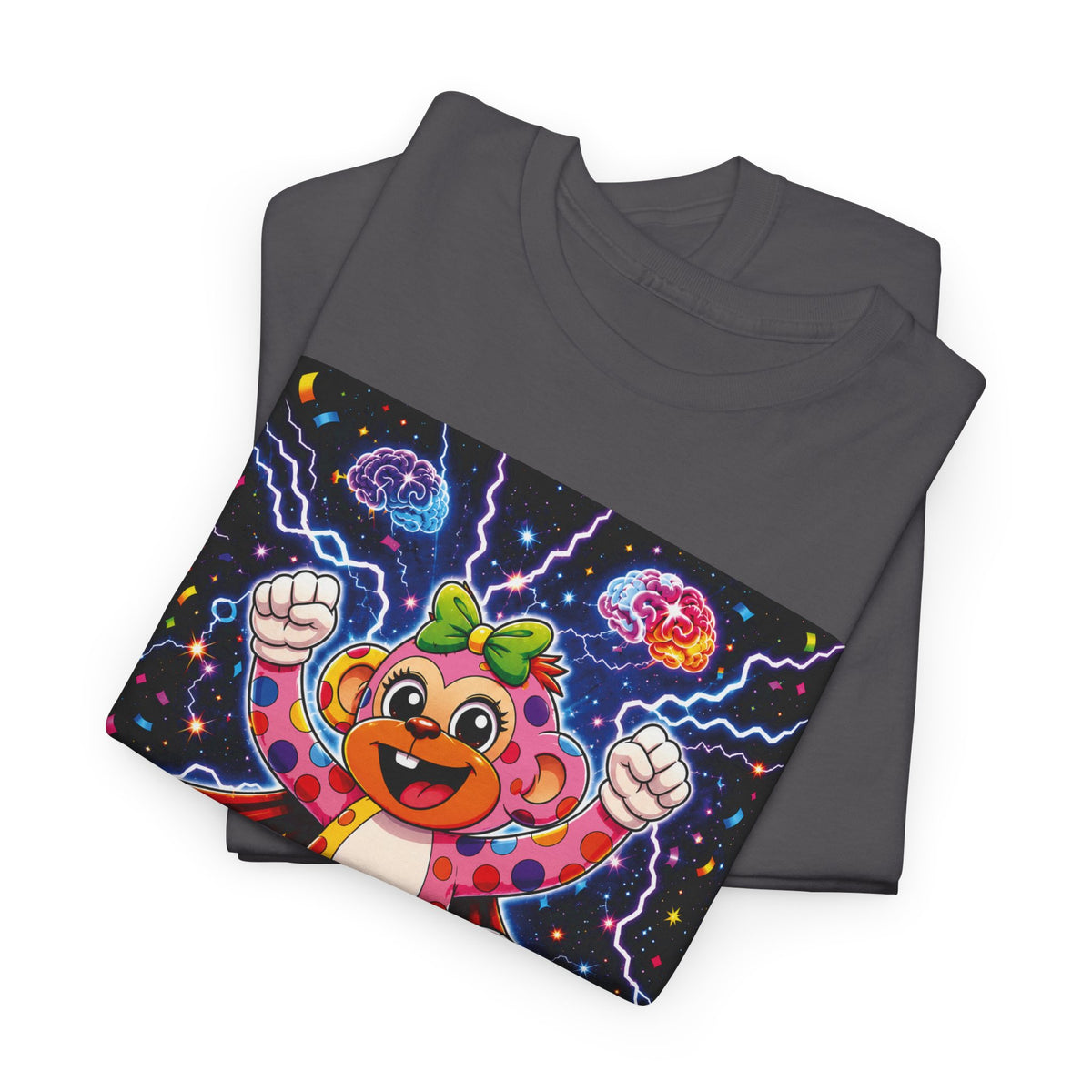 Panz™ Unisex Heavy Cotton™ Tee For Adult – "My Energy is Powerful" Graphic Tee | Smile Universe Collection
