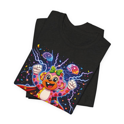 Panz™ Unisex Jersey Short Sleeve Tee For Adult– "My Energy is Powerful" Graphic Tee | Smile Universe Collection