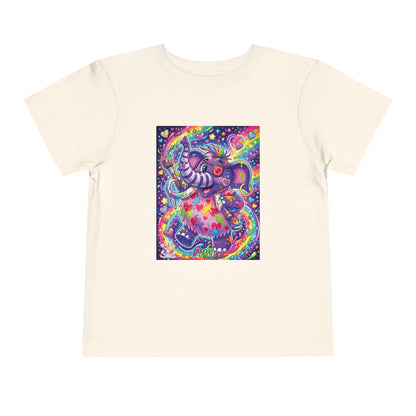 Piklez™ Toddler Short Sleeve Tee – "Magic Paint!" Graphic Shirt | Smile Universe Collection