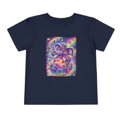 Piklez™ Toddler Short Sleeve Tee – "Magic Paint!" Graphic Shirt | Smile Universe Collection