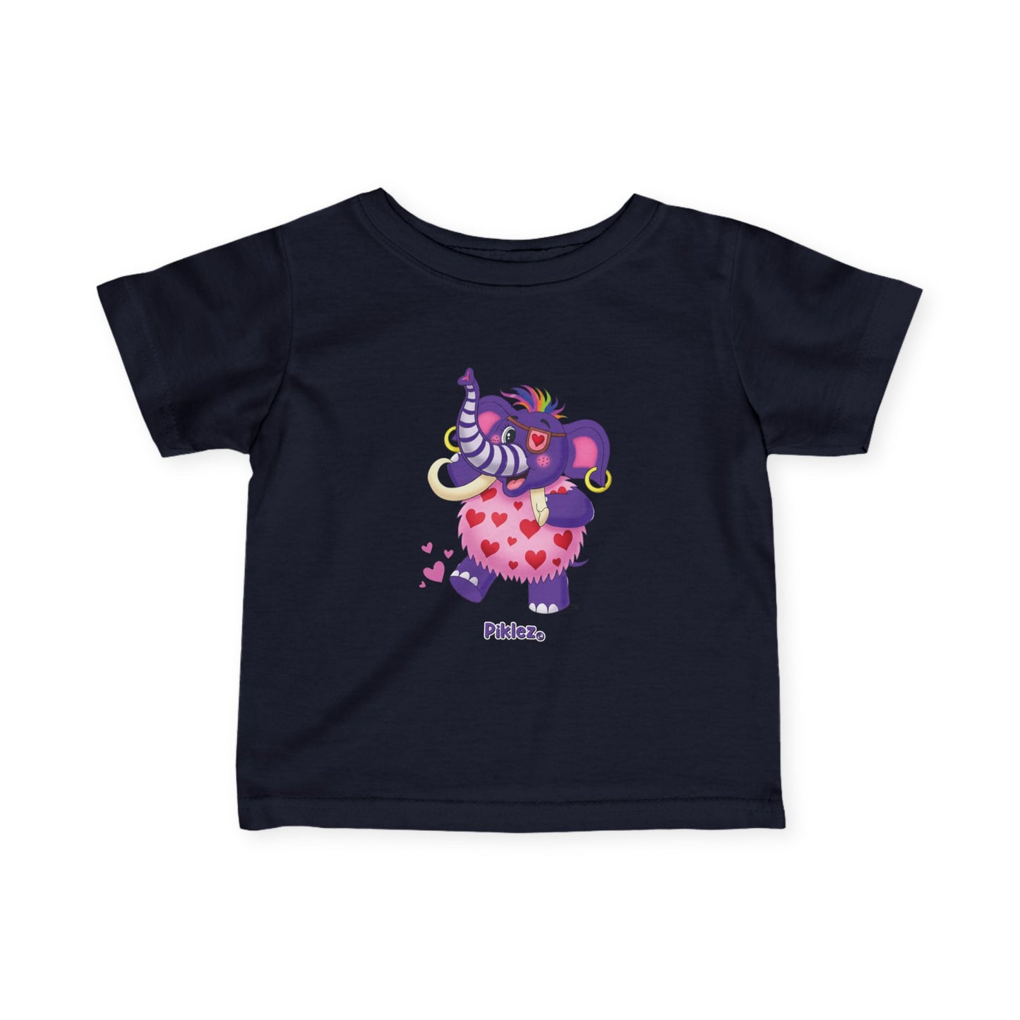 Piklez™ Infant Fine Jersey Tee – "Full of Love!" Graphic Shirt | Smile Universe Collection