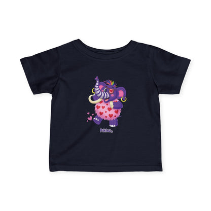 Piklez™ Infant Fine Jersey Tee – "Full of Love!" Graphic Shirt | Smile Universe Collection