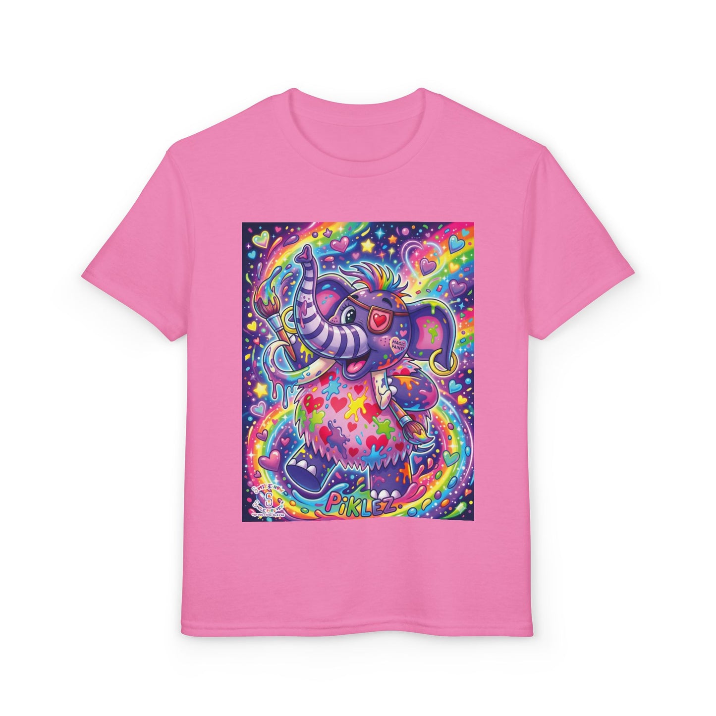Piklez™ Youth DryBlend® T-Shirt – "Magic Paint!" Graphic Shirt | Smile Universe Collection