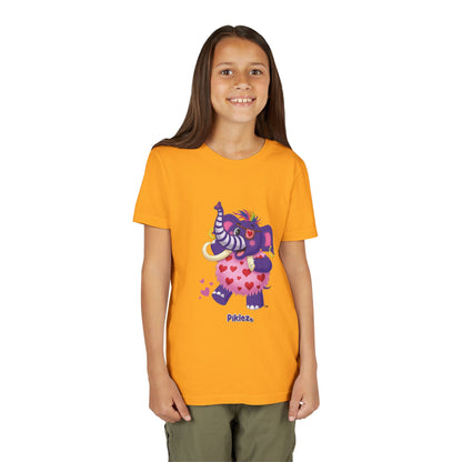 Piklez™ Youth Short Sleeve Tee – "Full of Love!" Graphic Shirt | Smile Universe Collection