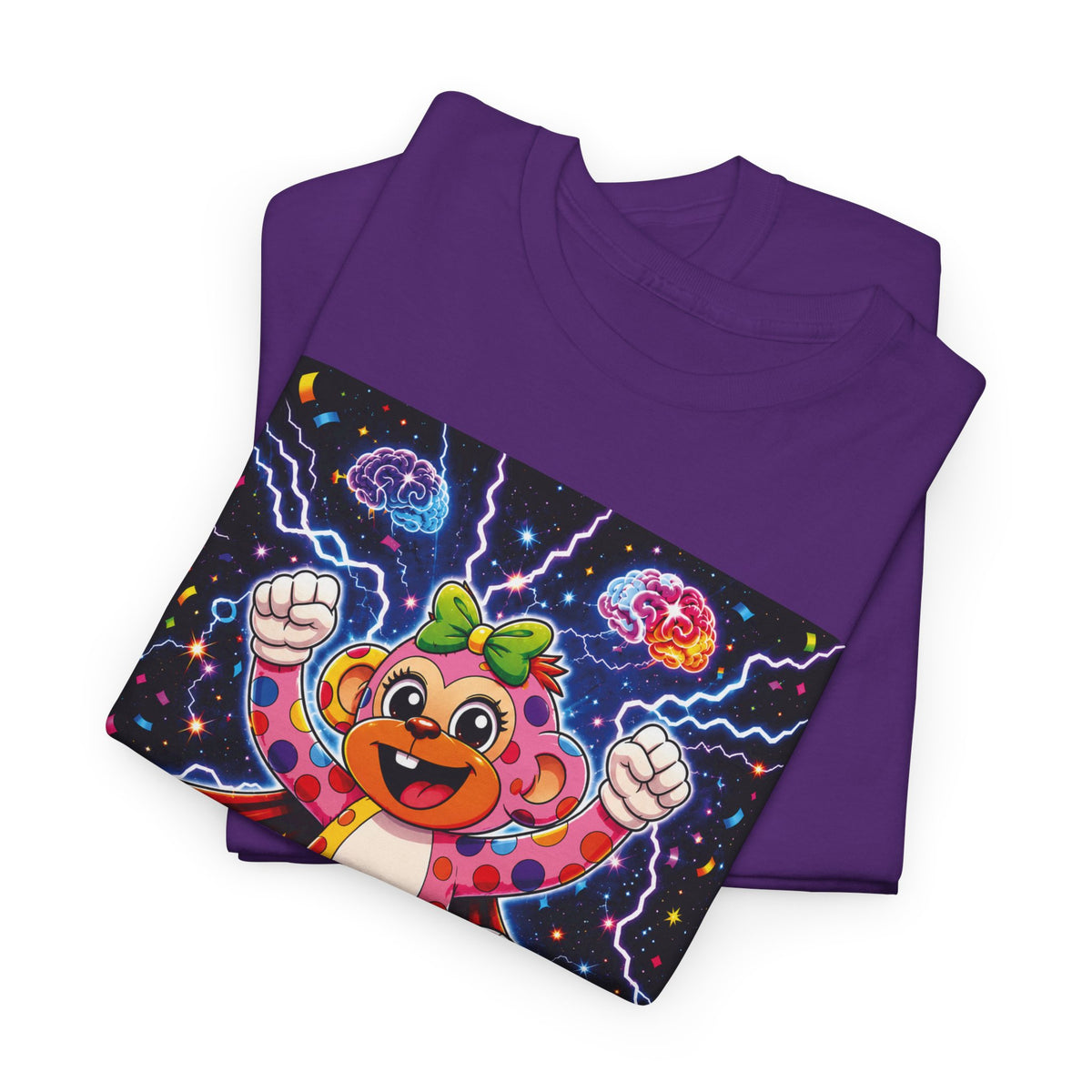 Panz™ Unisex Heavy Cotton™ Tee For Adult – "My Energy is Powerful" Graphic Tee | Smile Universe Collection