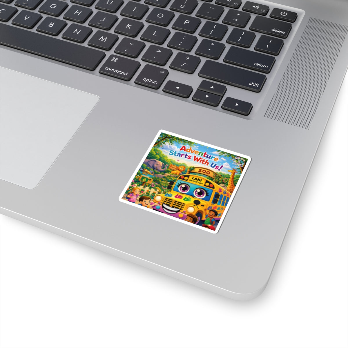 Lani™ Kiss-Cut Stickers – "Adventure Starts With Us!" Graphic