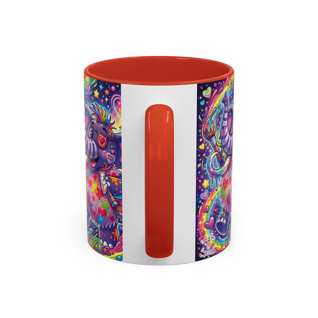 Piklez™ 15oz Ceramic Mug – "Magic Paint!" Graphic | Smile Universe Collection