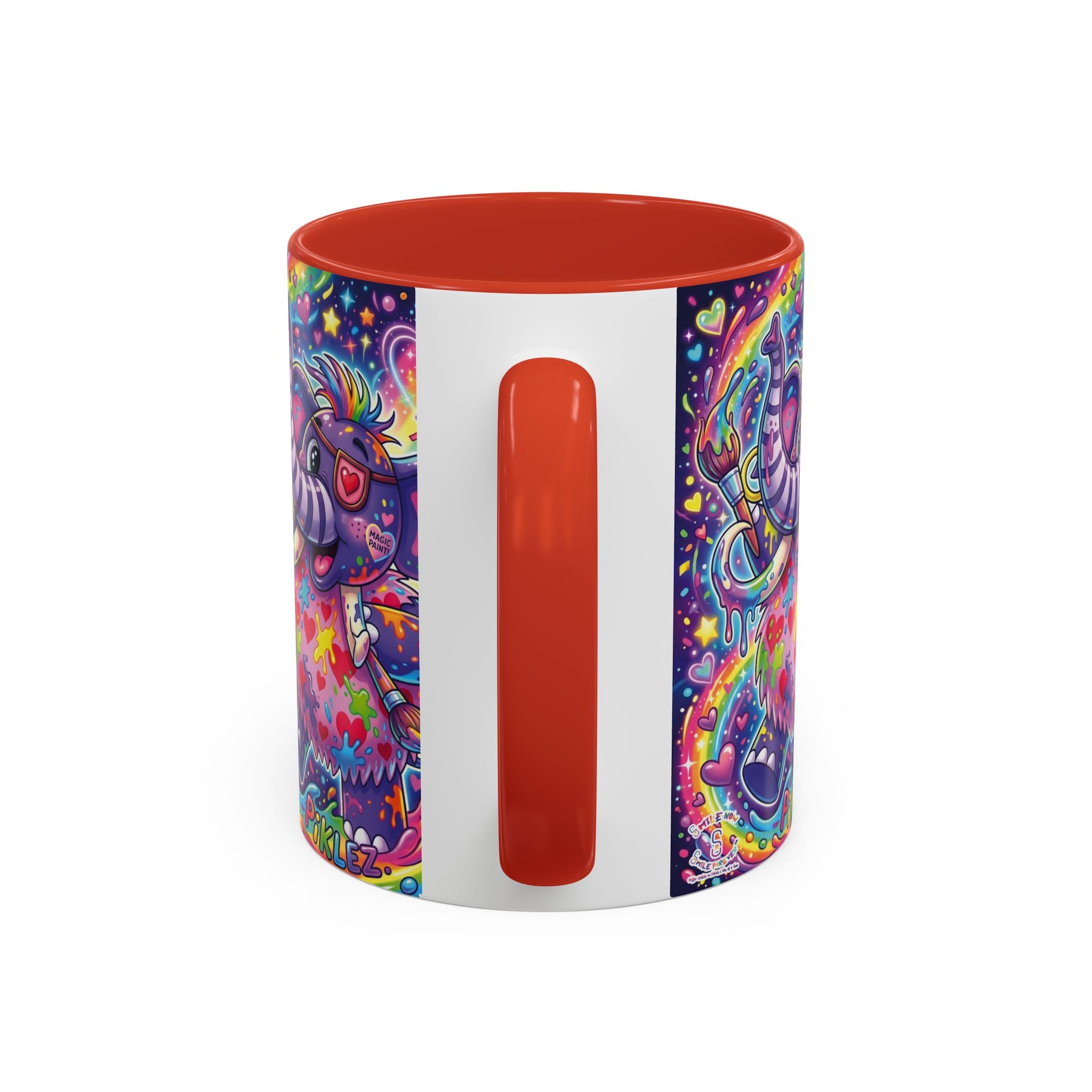 Piklez™ 15oz Ceramic Mug – "Magic Paint!" Graphic | Smile Universe Collection