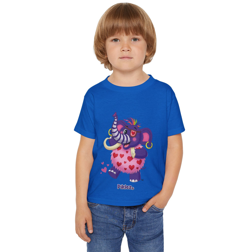Piklez™ Heavy Cotton™ Toddler T-Shirt – "Full of Love!" Graphic Shirt | Smile Universe Collection