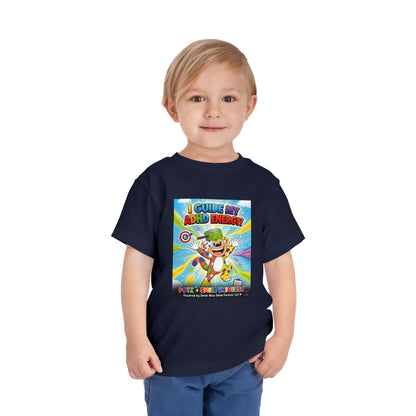 Potz™ Toddler Short Sleeve Tee – "I Guide My ADHD Energy!" Graphic Tee | Smile Universe Collection