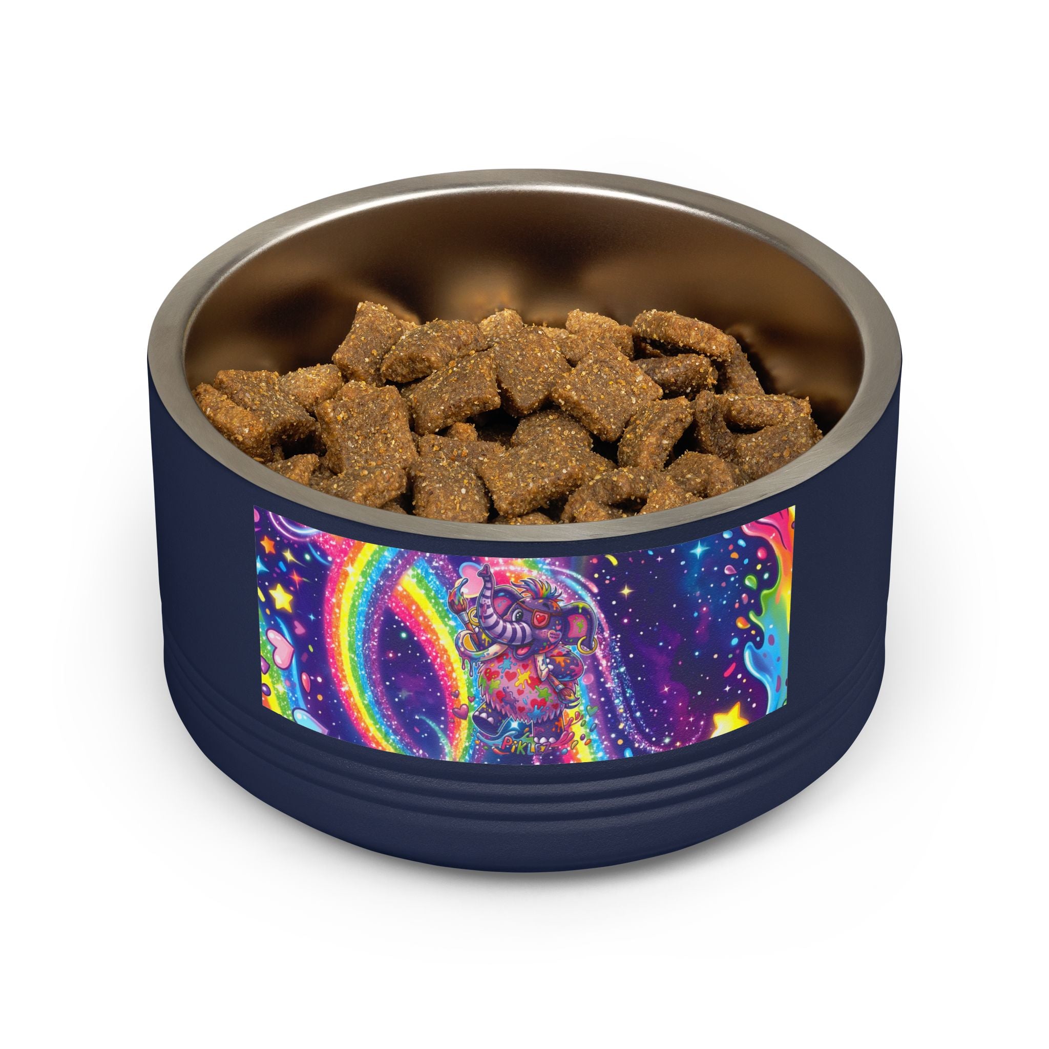 Piklez™ Pet Bowl 18oz – "Magic Paint!" Graphic | Smile Universe Collection