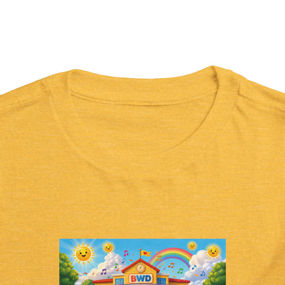 Lani™ Toddler Short Sleeve Tee – "Where Being Different is CELEBRATED!" Graphic Shirt