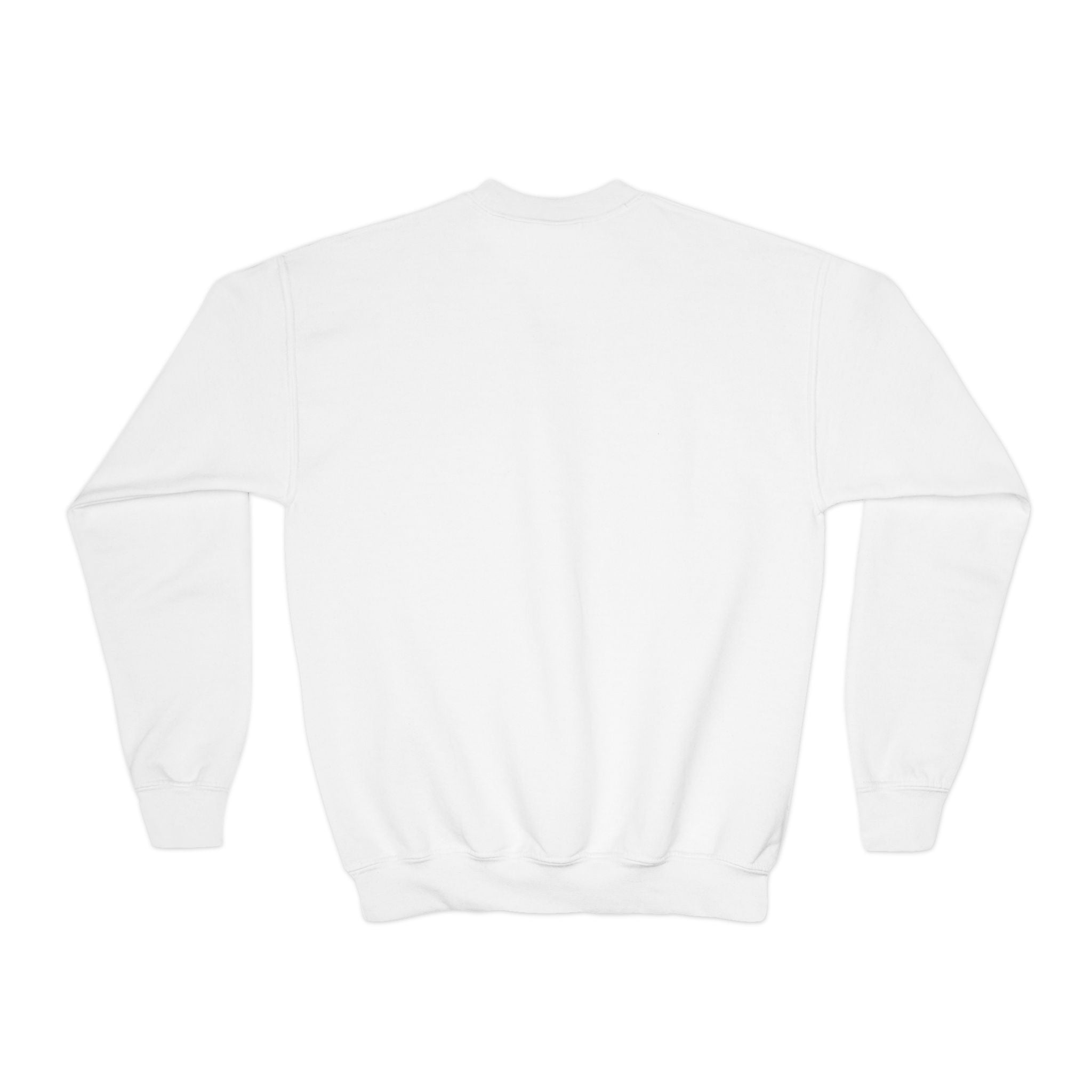 TuBz™ "Being Smart Iz Kool" Youth Crewneck Sweatshirt – Character Dress-Up Graphic Sweatshirt | Smile Universe TuBz4Kidz Collection