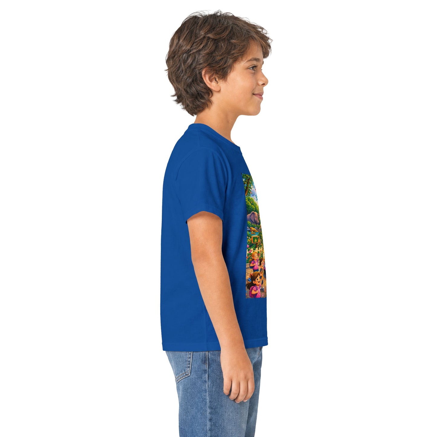 Lani™ Kids Softstyle Tee – "Adventure Starts With Us!" Graphic