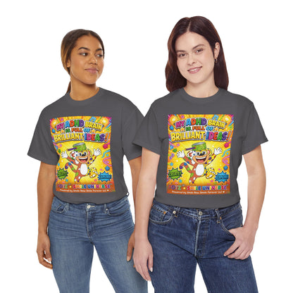 Potz™ Unisex Heavy Cotton™ Tee – "My ADHD Brain is Full of Brilliant Ideas!" Graphic Tee | Smile Universe Collection