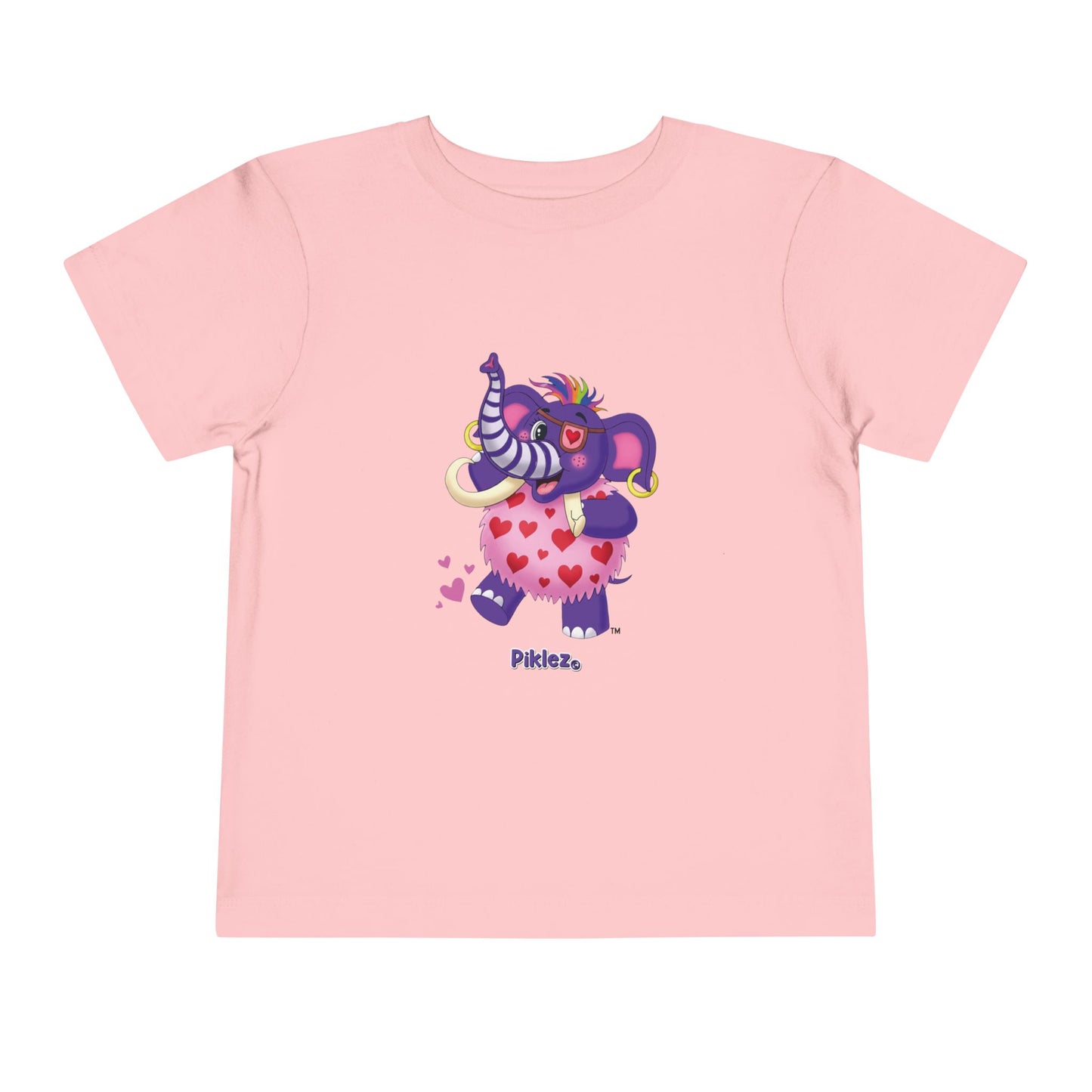 Piklez™ Toddler Short Sleeve Tee – "Full of Love!" Graphic Shirt | Smile Universe Collection
