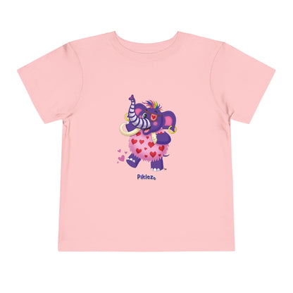 Piklez™ Toddler Short Sleeve Tee – "Full of Love!" Graphic Shirt | Smile Universe Collection