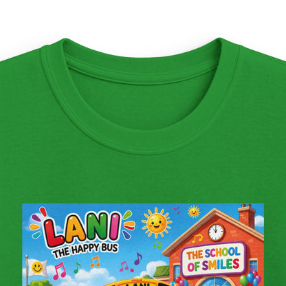 Lani™ Kids Softstyle Tee – "Let's Sing Happiness Together!" Graphic