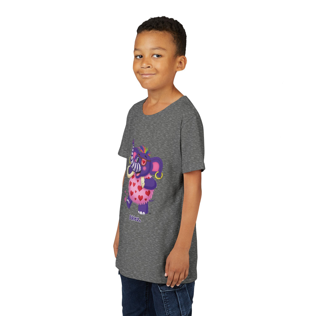Piklez™ Youth Short Sleeve Tee – "Full of Love!" Graphic Shirt | Smile Universe Collection