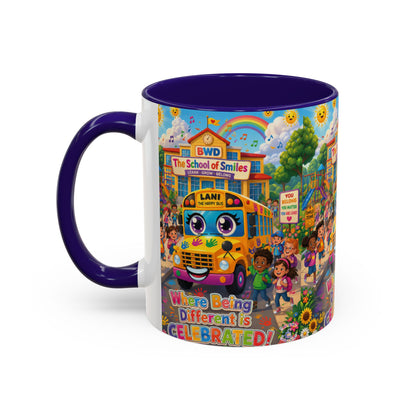 Lani™ Colorful Mug (11oz & 15oz) – "Where Being Different is CELEBRATED!" Graphic