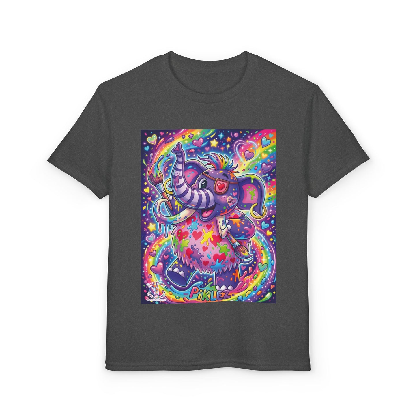 Piklez™ Youth DryBlend® T-Shirt – "Magic Paint!" Graphic Shirt | Smile Universe Collection