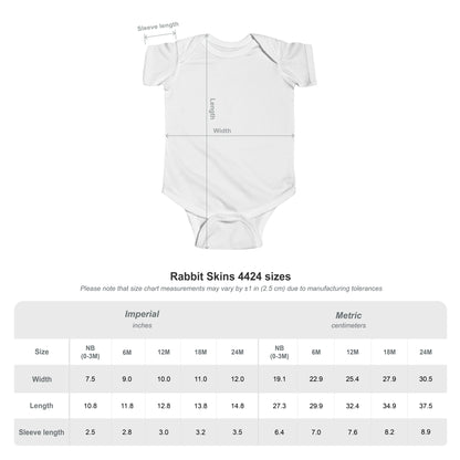 Panz™ Infant Fine Jersey Bodysuit – "Different is My Superpower" Graphic | Smile Universe Collection