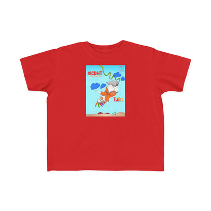 TuBz™ "I Can Do Hard Things" Toddler T-Shirt | Toddler's Fine Jersey Tee  - Positive Kids Graphic Tee