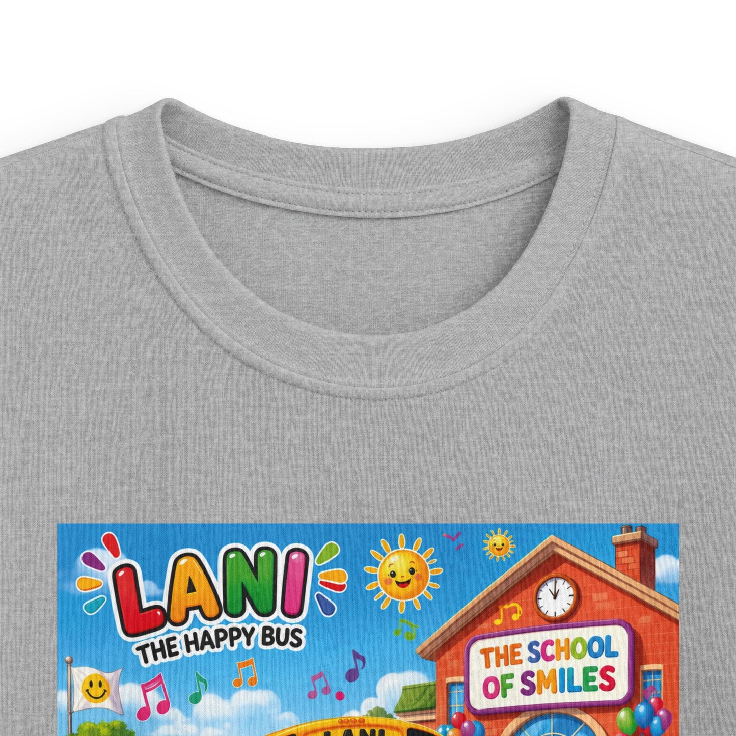 Lani™ Kids Softstyle Tee – "Let's Sing Happiness Together!" Graphic