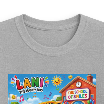 Lani™ Kids Softstyle Tee – "Let's Sing Happiness Together!" Graphic