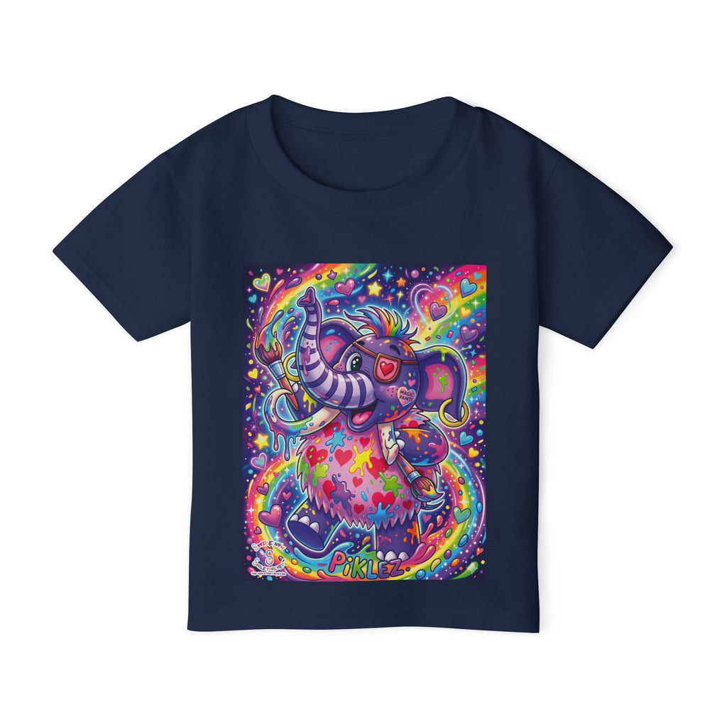 Piklez™ Kids Softstyle Tee – "Magic Paint!" Graphic Shirt | Smile Universe Collection
