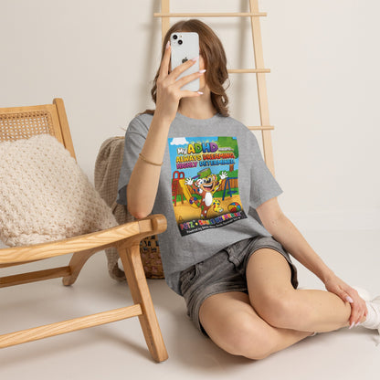 Potz™ Unisex Heavy Cotton™ Tee – "My ADHD Means Always Dreaming, Highly Determined" Graphic Tee | Smile Universe Collection