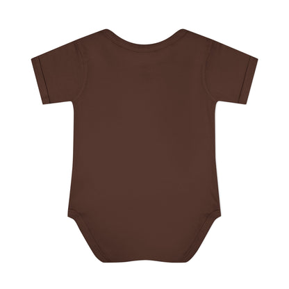 Smile Universe™ Infant Baby Rib Bodysuit – "Where Being Different is CELEBRATED!" Graphic