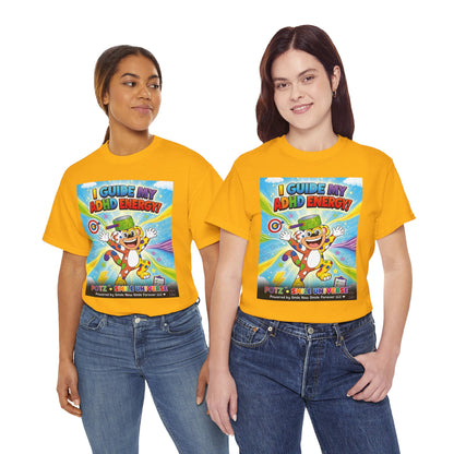 Potz™ Unisex Heavy Cotton™ Tee – "I Guide My ADHD Energy!" Graphic Tee | Smile Universe Collection