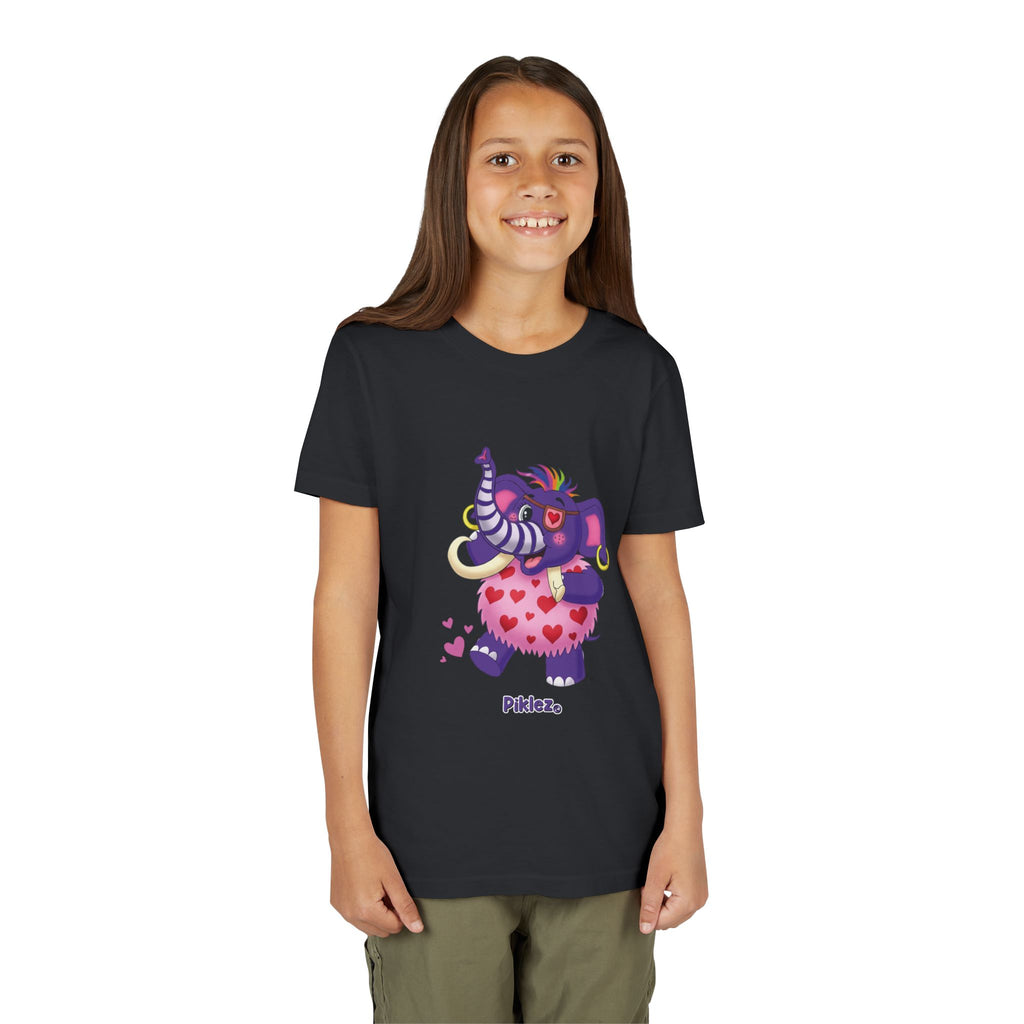 Piklez™ Youth Short Sleeve Tee – "Full of Love!" Graphic Shirt | Smile Universe Collection