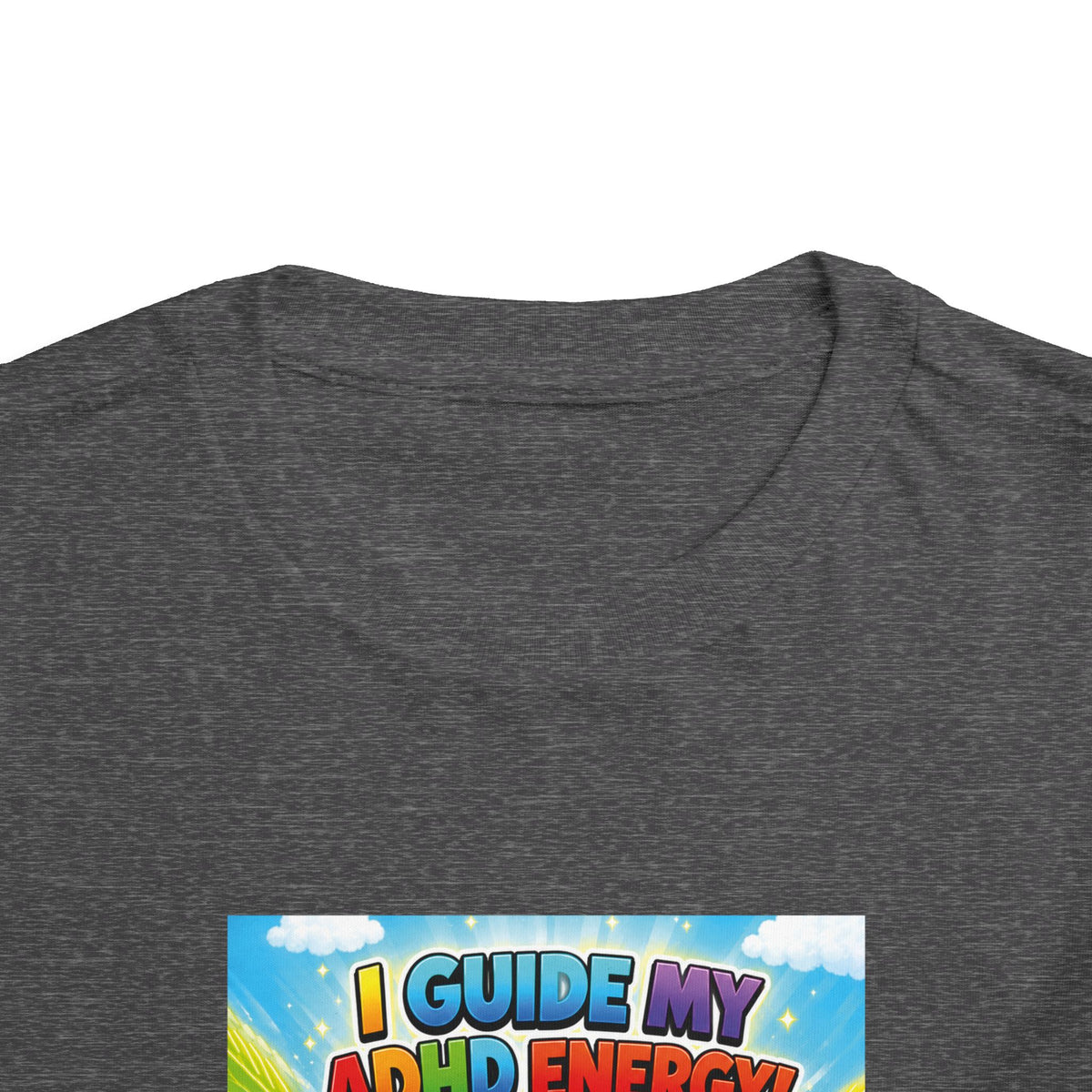 Potz™ Toddler Short Sleeve Tee – "I Guide My ADHD Energy!" Graphic Tee | Smile Universe Collection