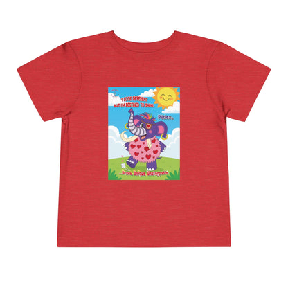 Piklez™ Toddler Tee – “Destined to Shine” Graphic Shirt | Smile Universe Collection