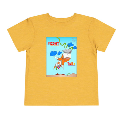 TuBz™ "I Can Do Hard Things" Toddler T-Shirt | Toddler Short Sleeve Tee  - Positive Kids Graphic Tee