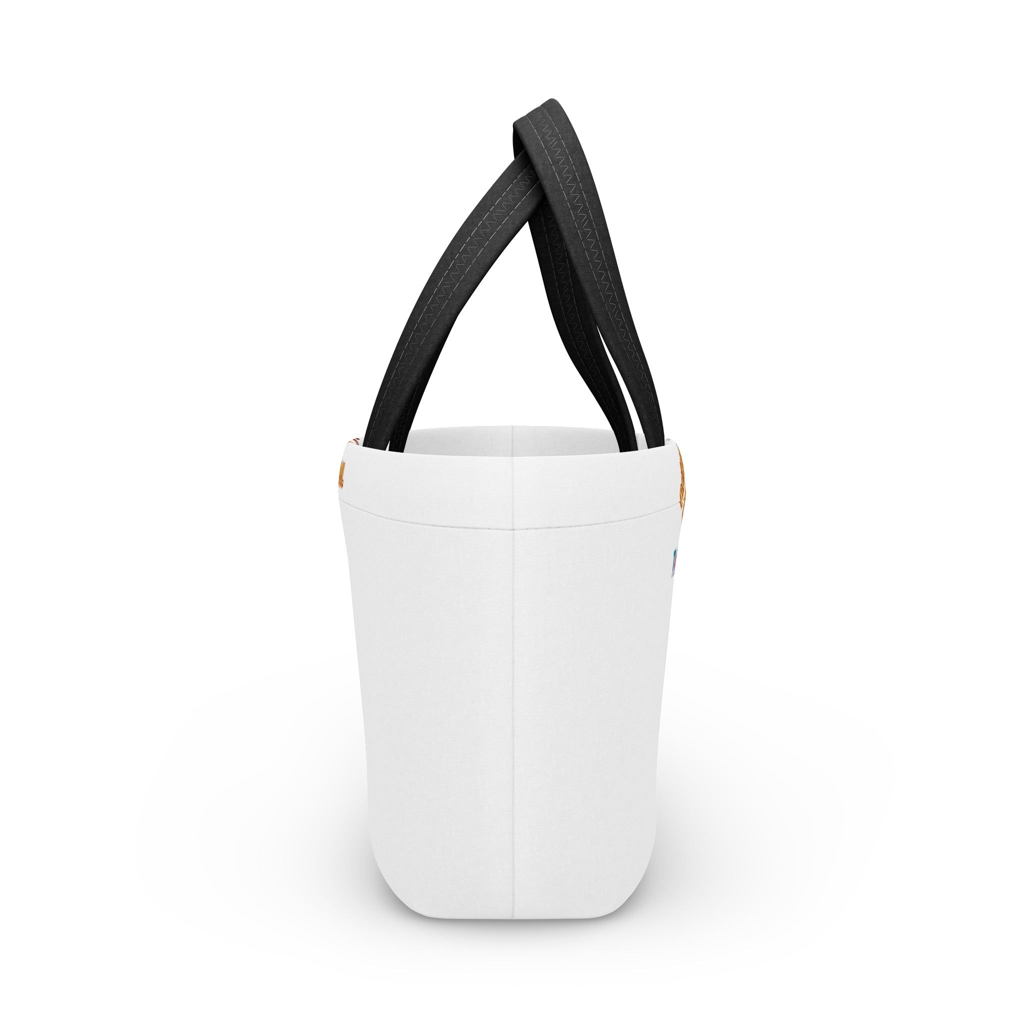 TuBz™ "Being Smart Iz Kool" Canvas Lunch Bag - Kids School Tote