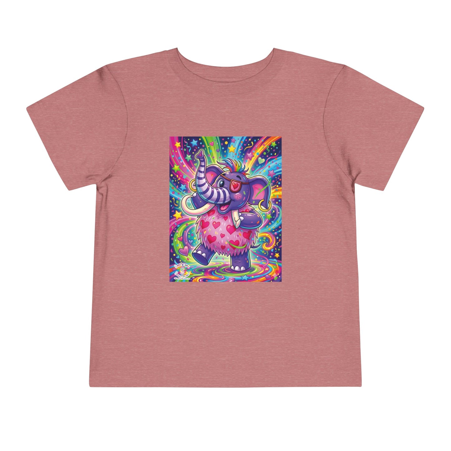 Piklez™ Toddler Short Sleeve Tee – "Born to Celebrate!" Graphic Shirt | Smile Universe Collection
