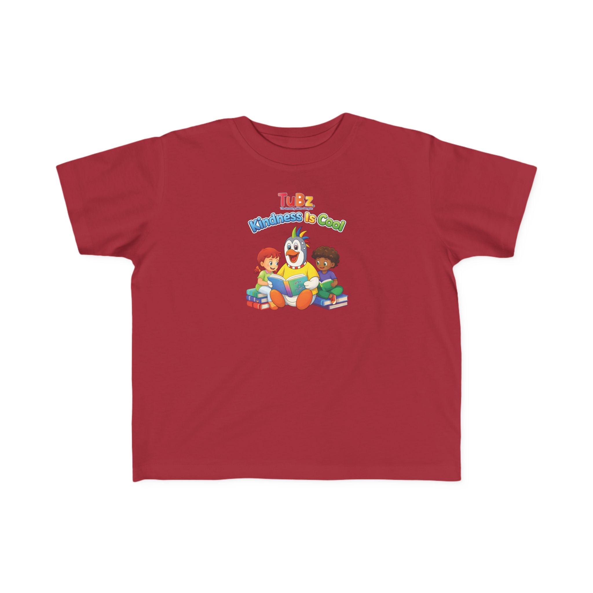 TuBz™ "Kindness Is Cool" Kids T-Shirt - Positive Message Graphic Tee | Smile Universe TuBz4Kidz