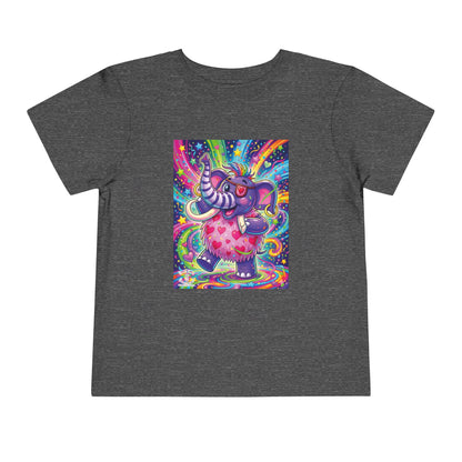 Piklez™ Toddler Short Sleeve Tee – "Born to Celebrate!" Graphic Shirt | Smile Universe Collection