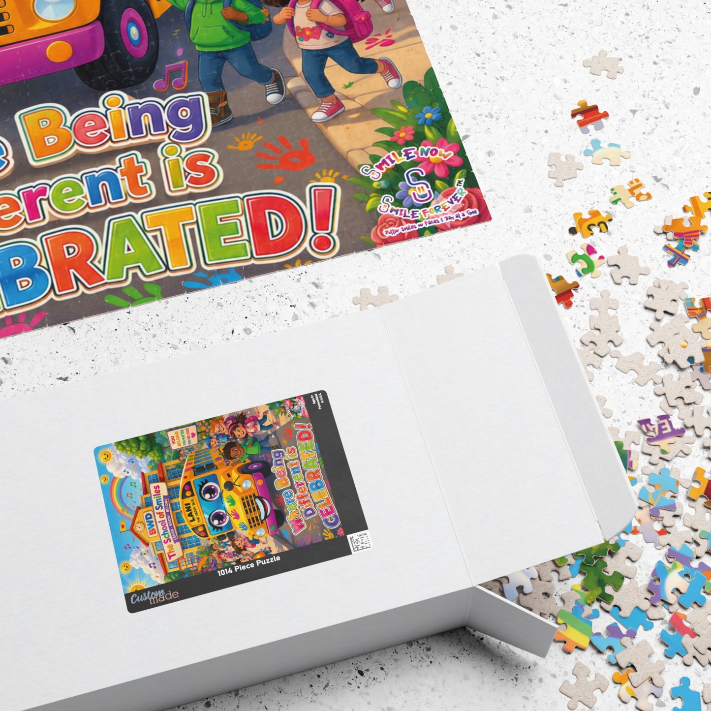 Lani™ Puzzle (110, 252, 520 & 1014-piece) – "Where Being Different is CELEBRATED!" Graphic