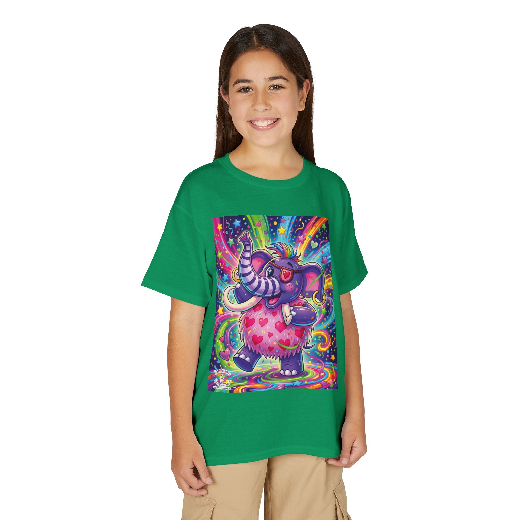 Piklez™ Youth DryBlend® T-Shirt – "Born to Celebrate!" Graphic Shirt | Smile Universe Collection