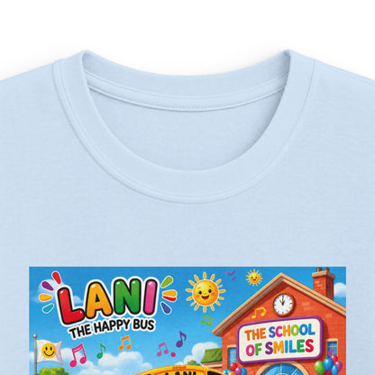 Lani™ Kids Softstyle Tee – "Let's Sing Happiness Together!" Graphic