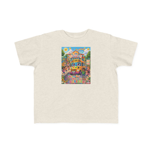 Lani™ Toddler's Fine Jersey Tee – "Where Being Different is CELEBRATED!" Graphic Shirt