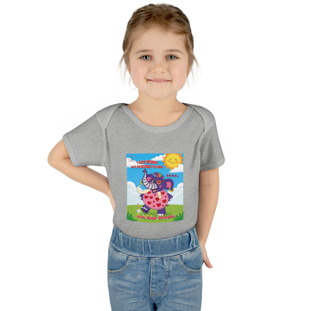Piklez™ Infant Bodysuit – “Destined to Shine” Baby Outfit | Smile Universe Collection
